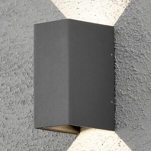 Konstsmide Aplică LED de exterior Cremona 8 cm antracit, Negru, Metal, Modern