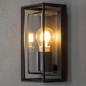 Konstsmide Lampă de exterior Brindisi, negru, metal, înălțime 26 cm, IP54, reglabil, Negru, Metal, Modern, Felinar