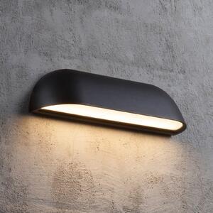 Nordlux Aplică LED de exterior Front 26, negru, Negru, Metal, Modern