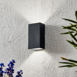 Nordlux Aplică LED de exterior Rold, formă angulară, Negru, Metal, Modern
