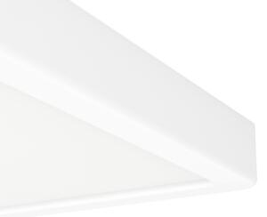Eglo 901336 - Plafonieră LED FUEVA pentru baie, 10,5 W, 230 V, 22 x 22 cm, IP44, alb