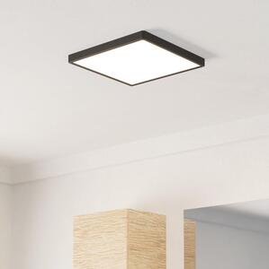 Plafonieră LED pentru baie Eglo FUEVA LED/13W/230V 29x29 cm IP44 negru - 901331
