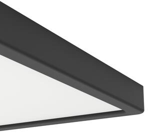 Plafonieră LED pentru baie Eglo FUEVA LED/13W/230V 29x29 cm IP44 negru - 901331