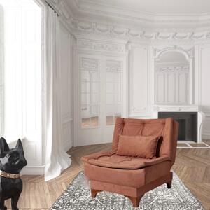 Fotoliu extensibil VOGUE, Maro, 75x85x85 cm, Stil modern, Living/Dormitor/Birou