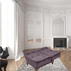 Fotoliu extensibil VOGUE, Antracit, 75x85x85 cm, Stil modern, Living/Dormitor/Birou