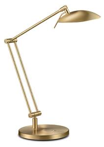 Lampa de birou Coira LED, alamă mată