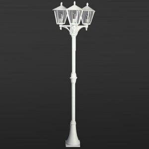 Lampadar rustic 680, alb, 3 fluxuri