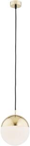 Argon Livia lampă suspendată 1x15 W alamă-opal 4029