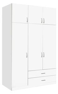 Dulap dormitor Royal Pako World Alb 150x58x230 cm