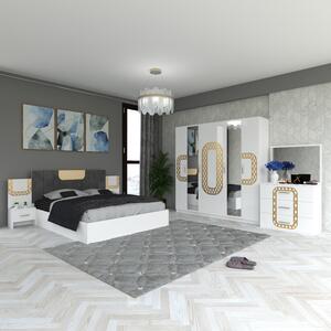 Dormitor Sani Alb 180x200