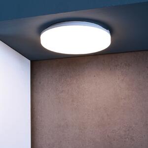 Deko-Light Plafonieră de exterior Altais Motion LED, 25 W, Ø 33 cm, Alb, Hol, Plastic
