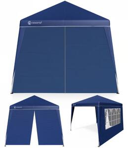 Pavilion / Cort de petrecere CAPRI PLUS cu 2 pereți laterali, 3×3 m, albastru Casaria
