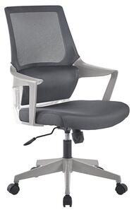 Scaun de birou Fragrant cu plasa din material textil de culoare gri