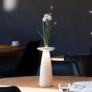 Nuflair LED lampă de masă reîncărcabilă, bej, IP54, dimabil, 24 cm