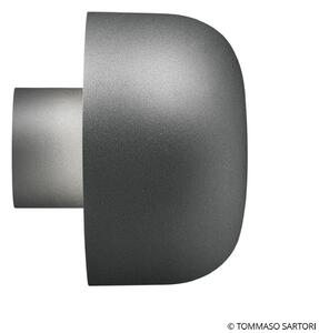 Flos Architectural FLOS Bellhop aplică de exterior, 4.000 K, antracit, Negru, Metal, Design