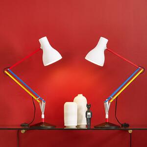 Anglepoise Lampa de masă tip 75 Mini, albă, 70 cm, Multicolor, Studiu / Birou, Metal, Design, Umbră de masă
