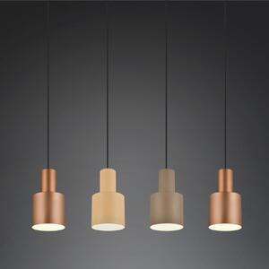 Agudo lampă suspendată multicolor 4 becuri lineară