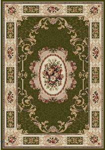 Covor Clasic, Lotos 542, Verde, Diverse Dimensiuni, 1800 gr mp