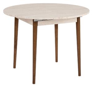 Masă extensibilă (pentru 4 persoane) Viola (travertin + nuc). Promo -16%. 1153759