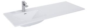 Elita Skappa lavoar 120.8x46 cm dreptunghiular mobilier-cu blat alb luciu RE041204068060