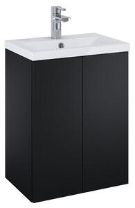 Elita Kido lavoar cu dulap 50.6 cm negru RE020500117160