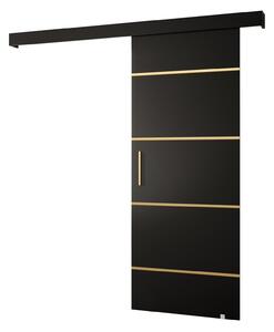 Uși culisante 70 cm Slavdro 4 (negru mat). 1108755