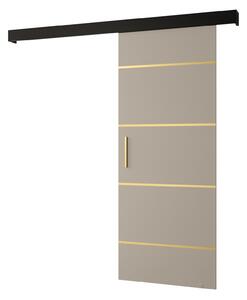 Uși culisante 70 cm Slavdro 4 (cashmir + negru mat). 1108761