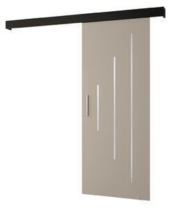 Uși culisante 80 cm Slavdro 3 (cashmir + negru mat). 1108855