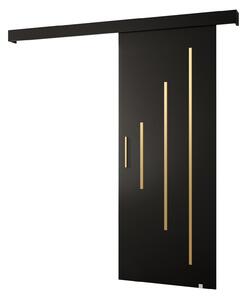 Uși culisante 70 cm Slavdro 3 (negru mat). 1108774