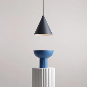 Lampă suspendată Shape, negru, metal, Ø 24 cm, con, E27