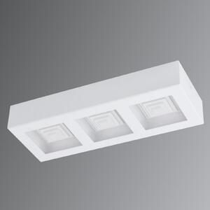 Ferreros - plafonieră LED, trei surse, în alb