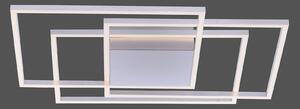 Paul Neuhaus plafonieră LED Inigo, 75 cm, 3 becuri, dimabil, reglabil, Metalic, Camera de zi / sufragerie, Metal, Modern