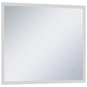 Oglindă cu LED de perete de baie, cu senzor tactil, 60 x 50 cm