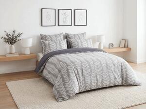 Lenjerie de pat din microflanel KAVOLO gri Dimensiune lenjerie de pat: 70 x 90 cm | 140 x 200 cm