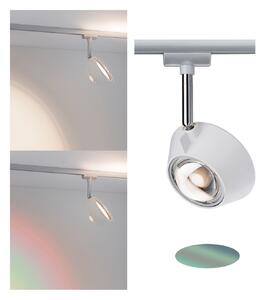 Paulmann URail LED spot Sabik crom mat, dimabil, reglabil, Metalic, Camera de zi / sufragerie, Metal, Modern