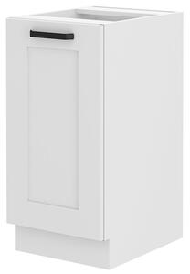 Dulap inferior bucătărie Lucid 40 D 1F BB (alb + alb). 1041034