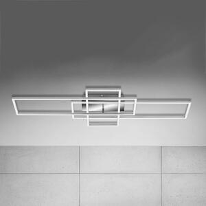 Frame Rechteck plafonieră 3 surse CCT aluminiu