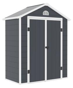 Casă de scule din plastic Bergen 1,9 x 1 m CoverTech antracit