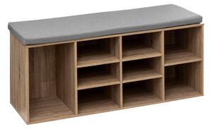 Dulap pentru pantofi cu scaun, 105 x 34 x 49 cm