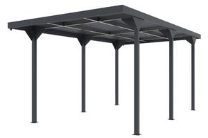 Carport metalic Aspen 2,84 x 5,46 m CoverTech antracit