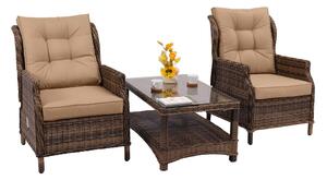 Set de mobilier de terasă Malaga din bronz Garden Point