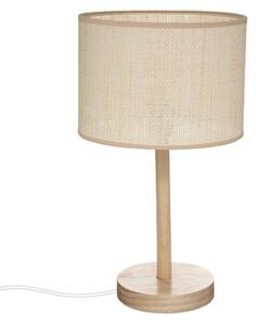 Lampa de masa DELLA, baza din lemn, 42 cm
