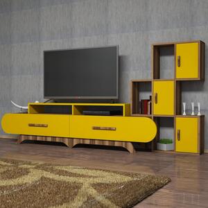 Mobilier living Florian S (nuc + galben). 1071868