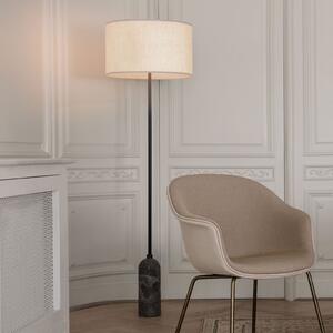 GUBI Gravity lampă de podea gri-marmorat/crem