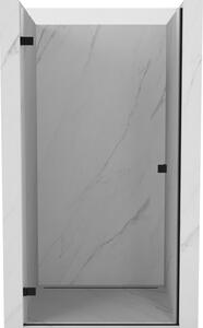 Mexen, Ușă de duș pivotantă Mexen Lunar-B, stânga, 65 cm, transparentă, neagră - 832-065-000-70-00-L