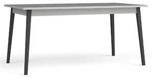 Masă extensibilă Iris, gri/negru (180-220x90 cm)