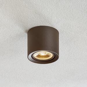 Lucide Plafonieră cu LED-uri Fedler dim la cald, negru, reglabil, Negru, Camera de zi / sufragerie, Metal, Modern