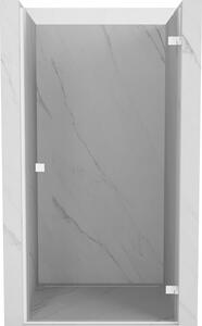 Mexen, Ușă de duș pivotantă Mexen Lunar-B dreapta 60 cm, transparentă, albă - 832-060-000-20-00-P