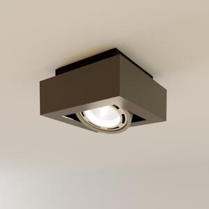 Arcchio Spot de plafon Ronka, gri, 19 cm x cm, GU10, reglabil, Gri, Camera de zi / sufragerie, Metal, Modern