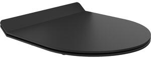 Mexen Scaun WC SLIM DUROPLAST pentru vas WC LENA RICO SOFIA CARMEN (804) | închidere soft, negru, 39010185